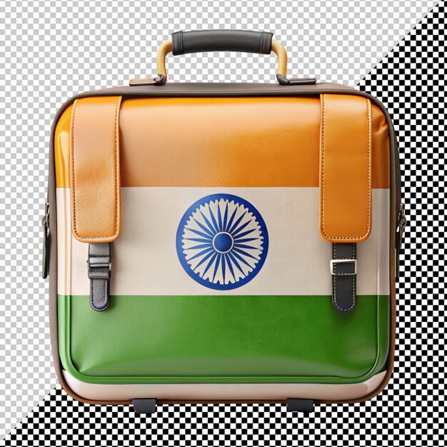 PSD indian flag bag