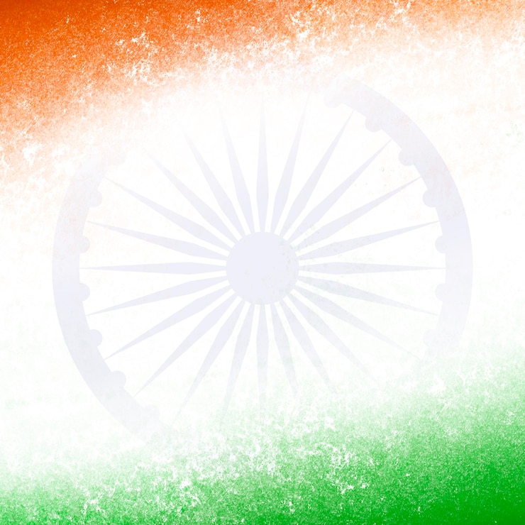 PSD indian flag tricolor theme texture background