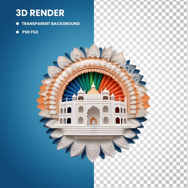 PSD indian independence day concept