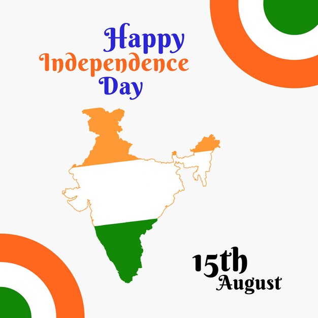 Indian independence day post