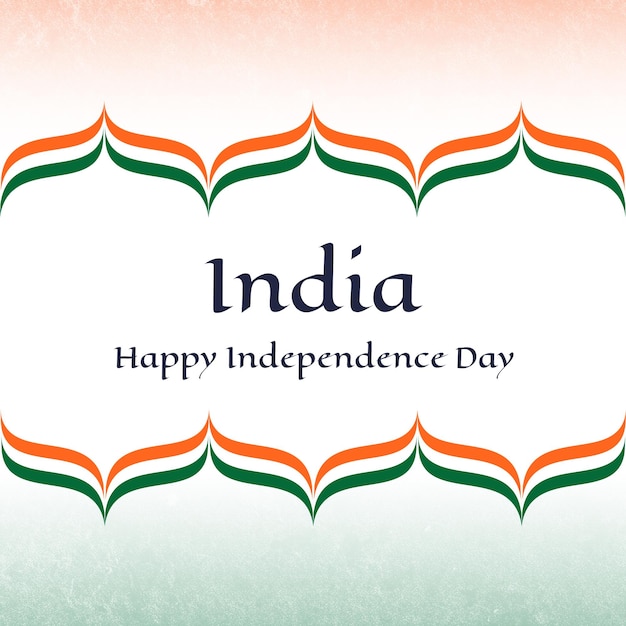 PSD indian independence day social media post