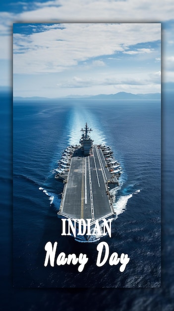 PSD 인도 해군의 날과 인도 발