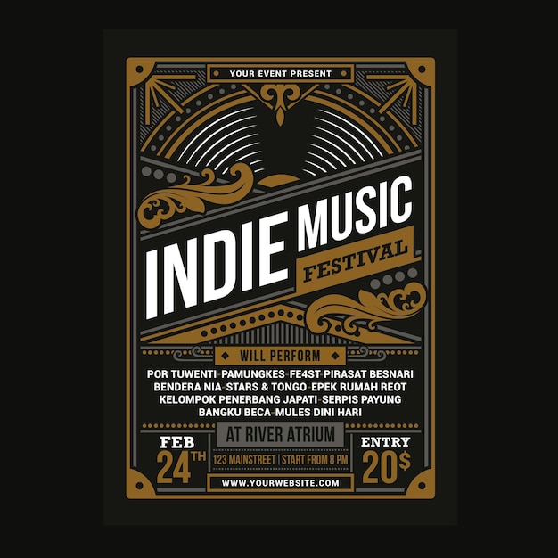 PSD indie music festival