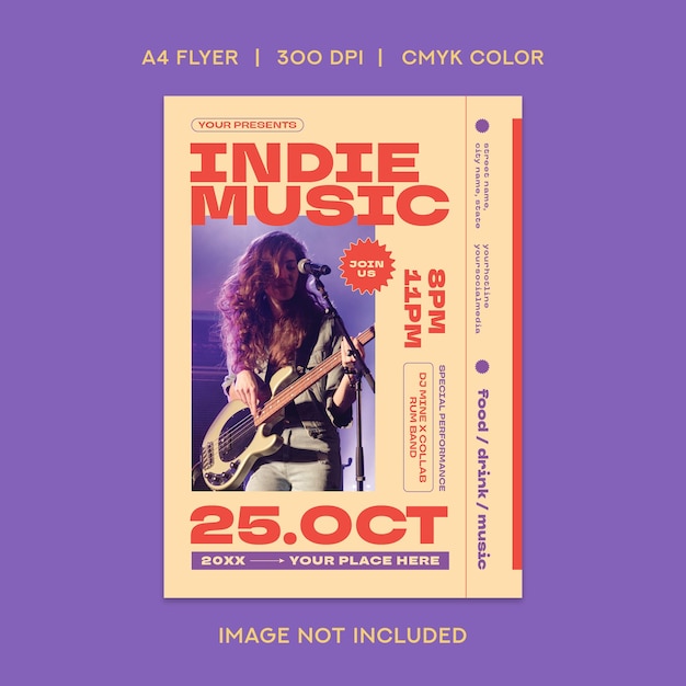 Indie Music Flyer