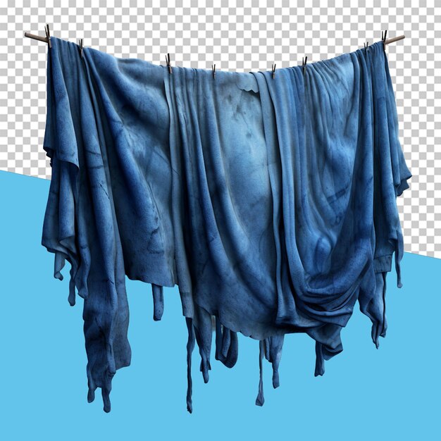 PSD indigo dye isolated object transparent background