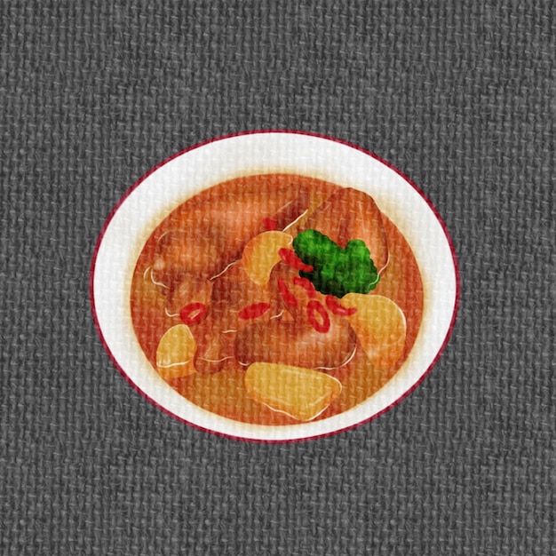 PSD indonesian chicken stew