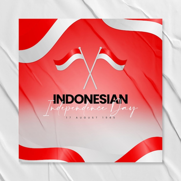 PSD indonesian independence day