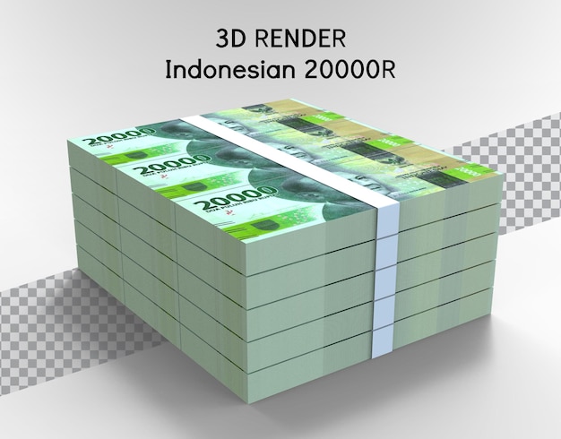 Indonezyjski Renderowanie 3d 20000r