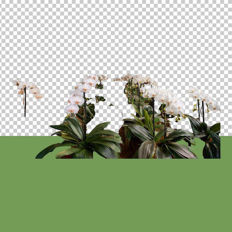 PSD крытое растение png