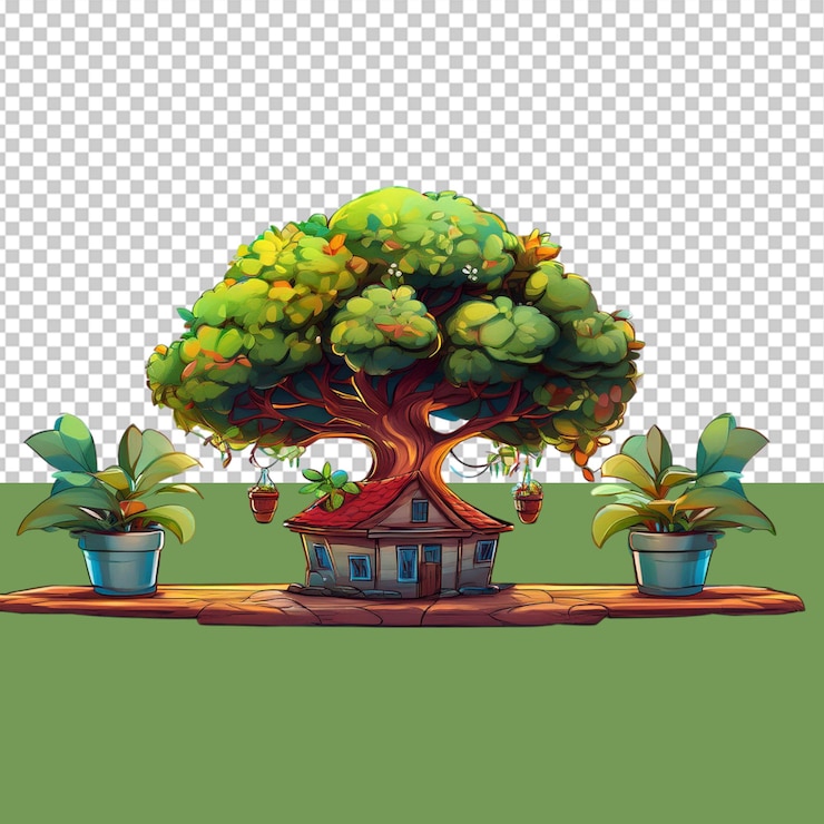 PSD indoor plant png