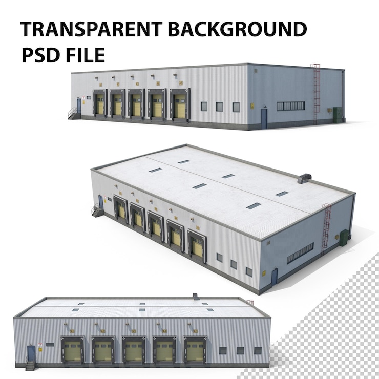 PSD パプアニューギリシャの産業ビル