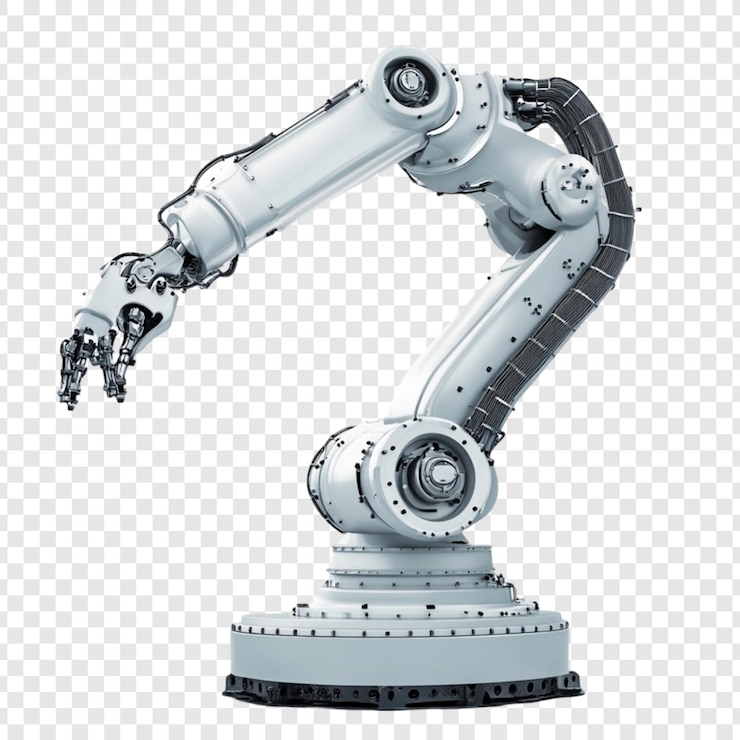 PSD industrial robot arm automation technology white machine