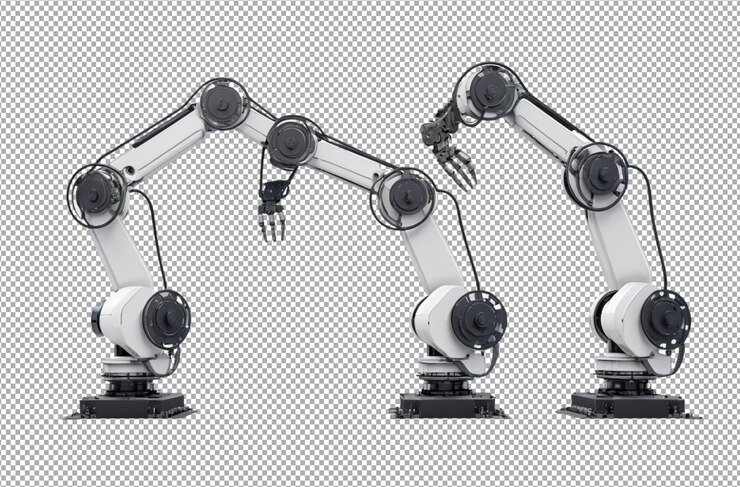PSD industrial robot arm enhances production efficiency