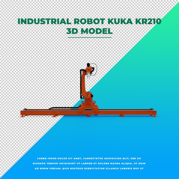 Industriële fabrieksrobot