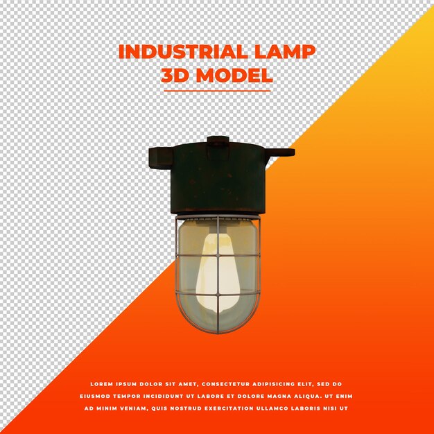 Industriële lamp