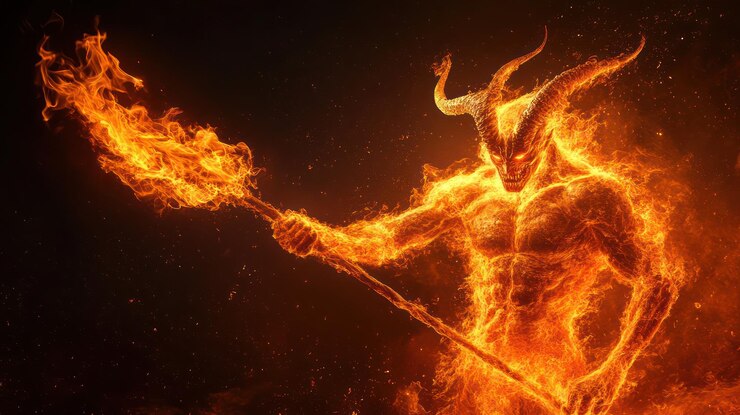 PSD infernal blaze ognisty demon lord