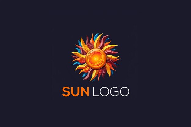 PSD infinity regenboog sun_sun logo_abstract zon logo_sun logo ontwerp