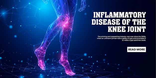 PSD inflammatory disease concept background