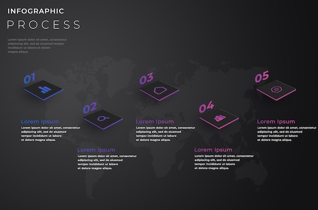 Infografika Szablon