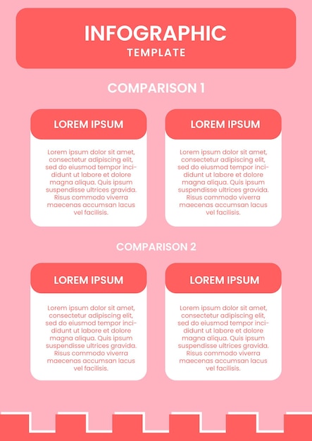 Infographic Comparison Template