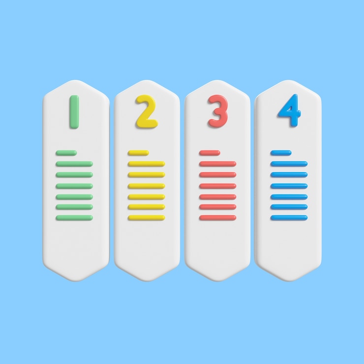 PSD infographic elements three-dimensional icon