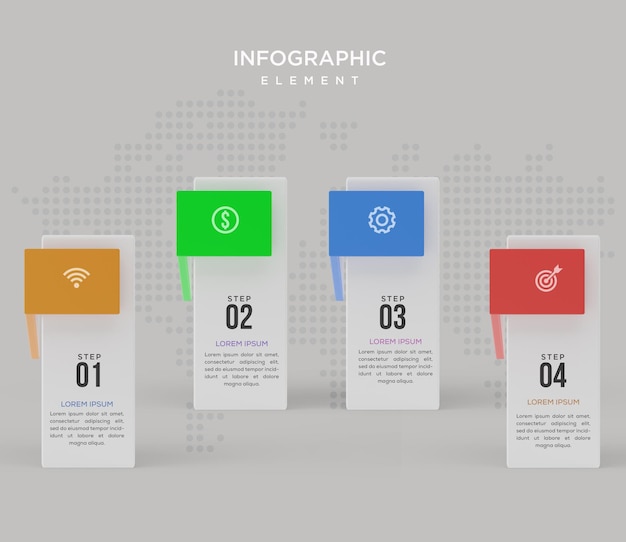 PSD infographic sjabloon, workflow, procesgrafiek, tijdlijn infographics ontwerp vector kan worden gebruikt voor workflow layout, diagram, jaarverslag