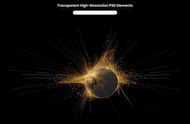 PSD information cloud series background composition of connected abstract elements