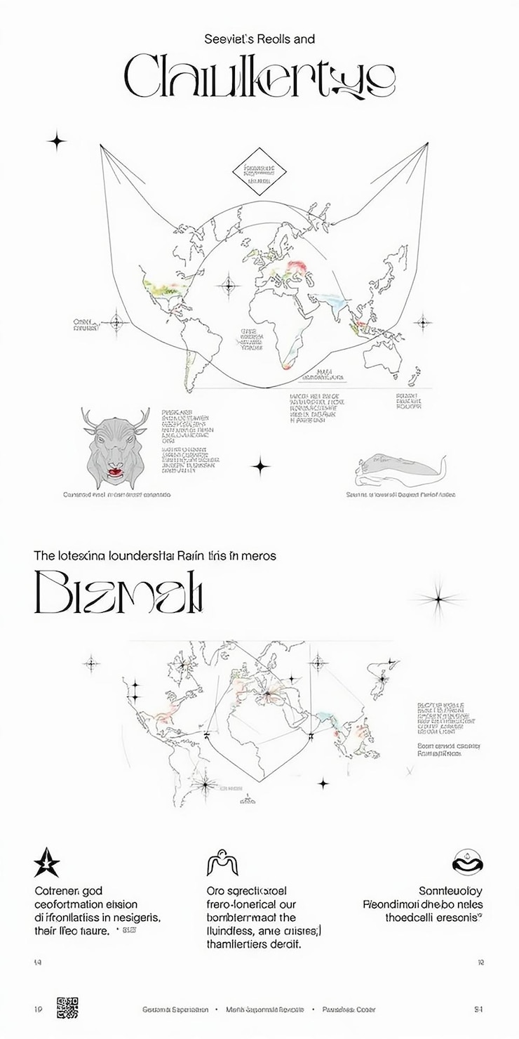 PSD informative infographic displaying interesting facts and statistics