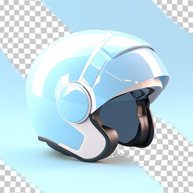 PSD ing illustration of a helmet on a transparent background