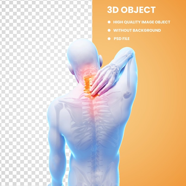 PSD injured lumbar neck pain