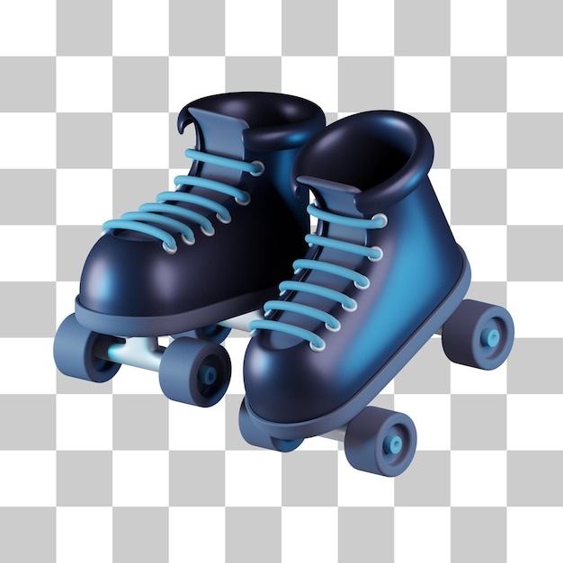 인라인 스케이트 3d 아이콘