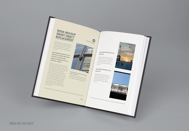 Inside magazine mockup design