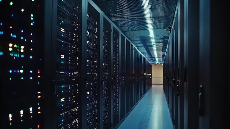 PSD inside a modern data center servers technology and digital infrastructure