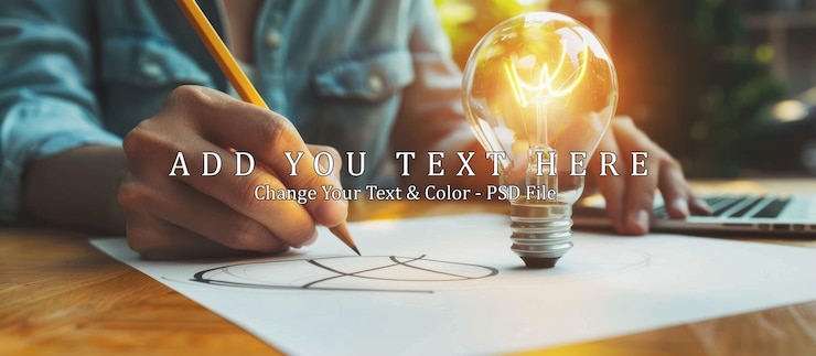 PSD inspiration and creativity a light bulb moment