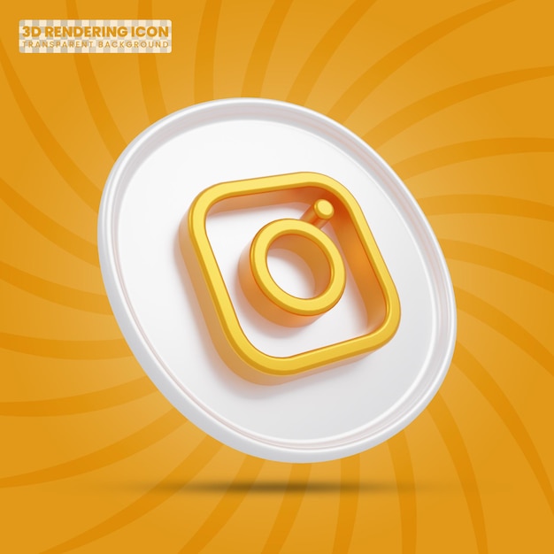 PSD instagram 3d 렌더링 아이콘