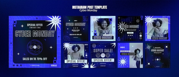 PSD サイバーマンデーセールのinstagram投稿コレクション