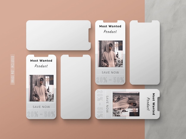 Instagram social media post mockup