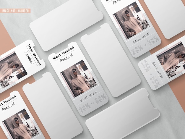 instagram social media post mockup