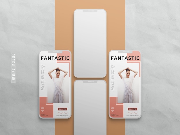 instagram social media post mockup