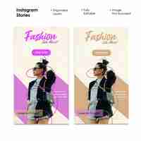 PSD instagram storie design