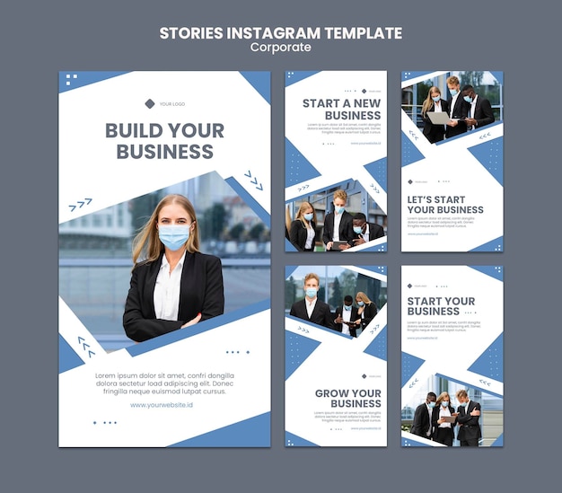 instagram stories collection for professional business