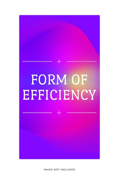 Instagram Stories Gradient Concept Szablon PSD Desgin