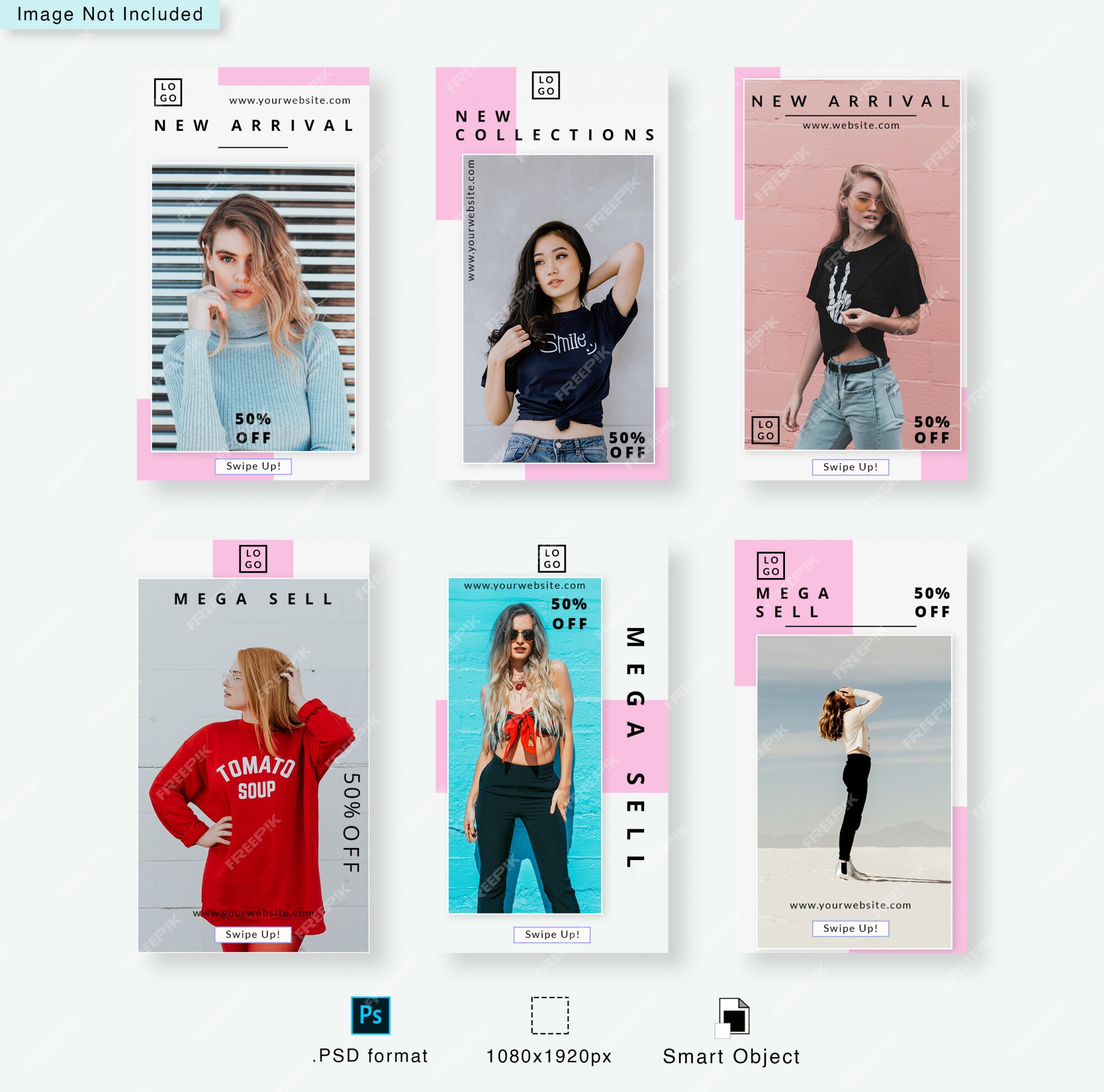 Premium PSD | Instagram stories template