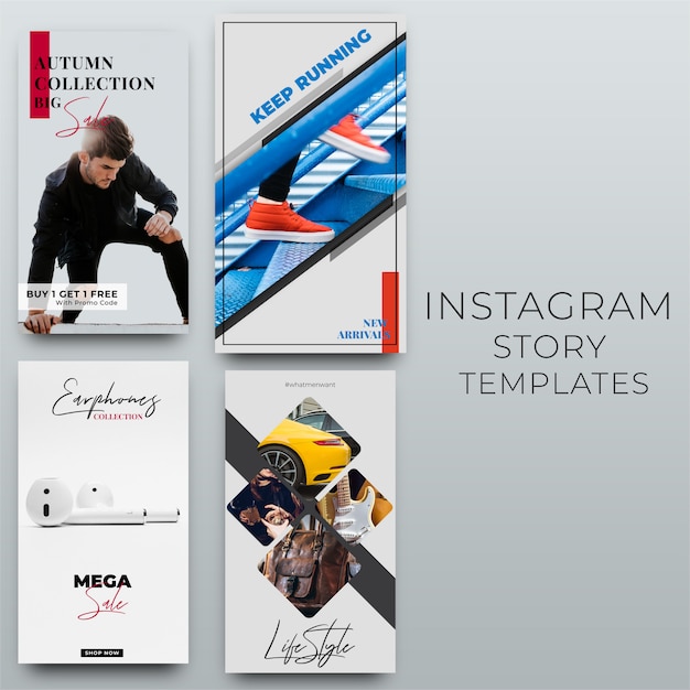 Instagram story for social media template