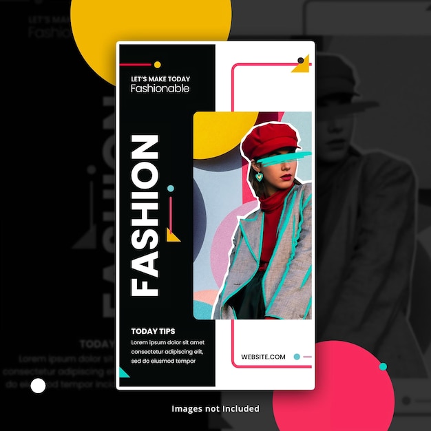 Instagram Story Template for Fashion Store