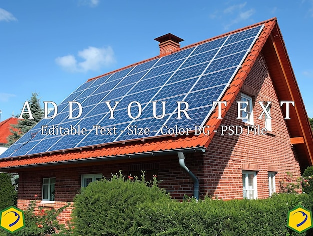 PSD installatie van zonnepanelen op een dak