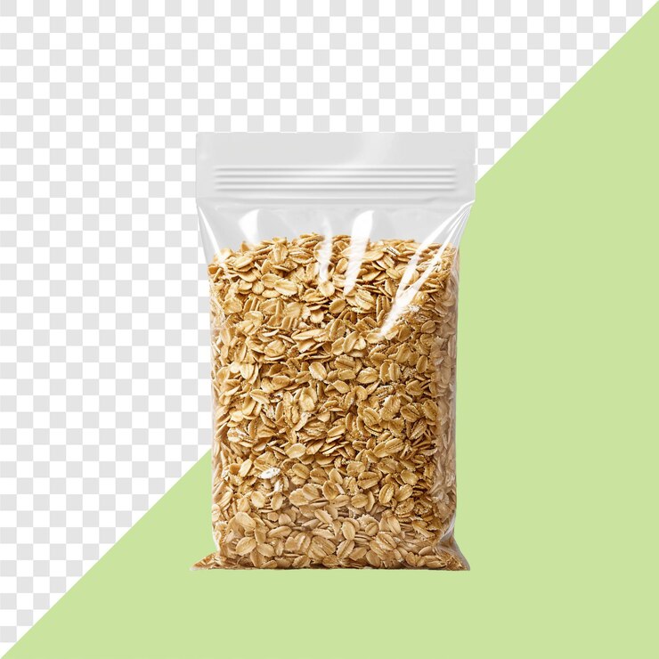 Instant Oatmeal Packet transparent background isolated image generative AI
