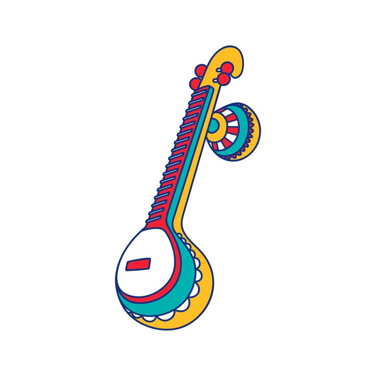 PSD instrument muzyczny odizolowany