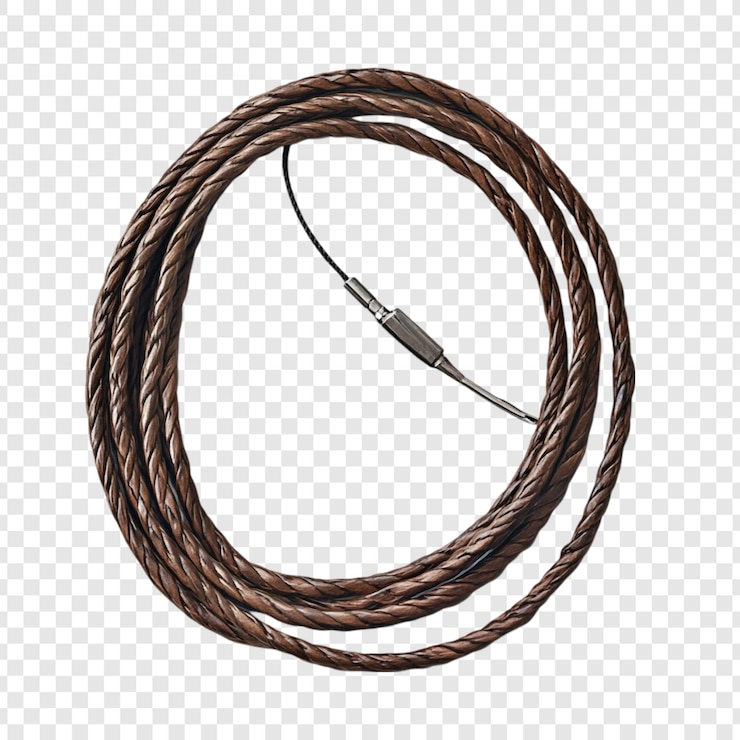 PSD instrumentenkabel van bruin leer van premium kwaliteit duurzaam ontwerp