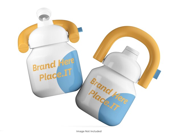 Insulated Water Bottle mockup collection